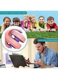 شيف سوفت مكعبات مسار الخرز الرخامي السحري من Shivsoft، متاهة فيدجيت، لغز الكرة والدبابيس المعدنية، لتخفيف التوتر الحسي للأطفال والكبار، دوارة، دوارة، كهدايا وألعاب إبداعية، صنع في الهند  - Image 4