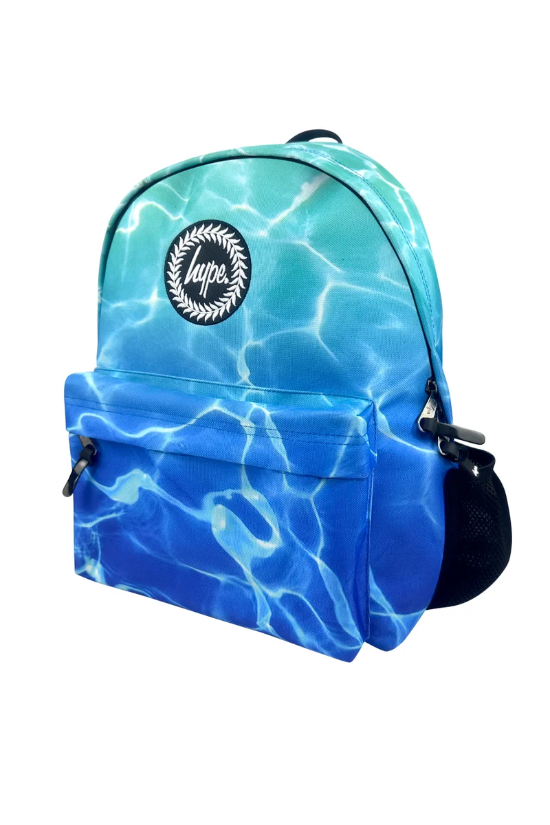 Just Hype HYPE Backpack Iconic Blue Pool Fade