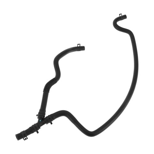 HEROFFIX 1 Pc Radiator Hose for Land Rover Range Rover Sport 4.4L 2006-2009 Engine Overflow Hose No.PCH500153 Black Rubber - Image 1