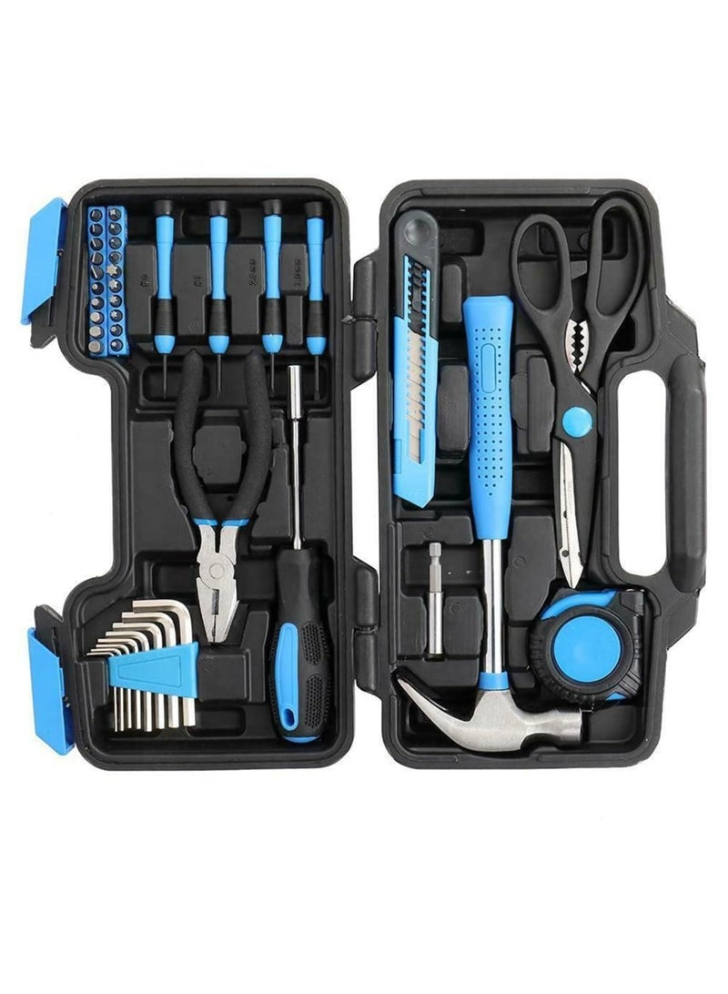 مجموعة أدوات يدوية 39 قطعة أداة تعددية منظم أدوات منظم صندوق أدوات أدوات يدوية تخزين أدوات تحسين المنزل ميكانيكي - Image 2