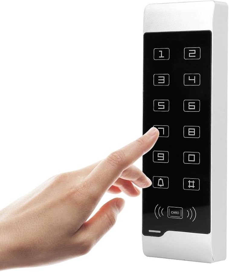 116 Touch Screen Access Control Keypad Reader ABS WG26 Interface For Building Hotel Apartment - Image 4