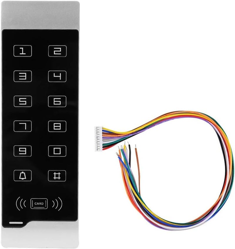 116 Touch Screen Access Control Keypad Reader ABS WG26 Interface For Building Hotel Apartment - Image 1