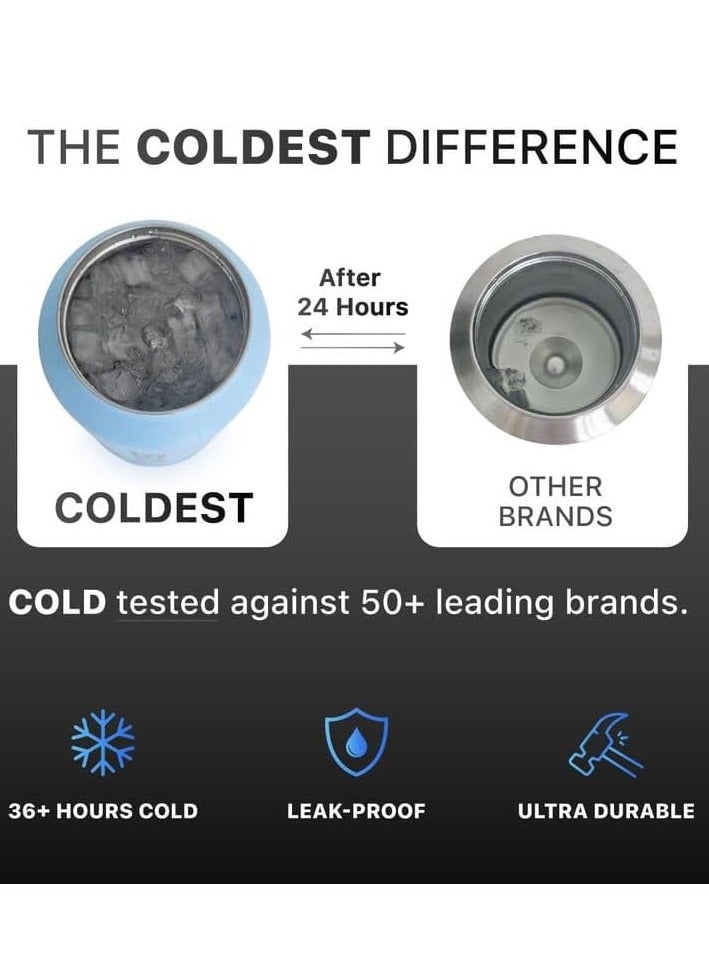 THE COLDEST WATER COLDEST SPORTS BOTTLE STEALTH BLACK 40 OZ - Image 3