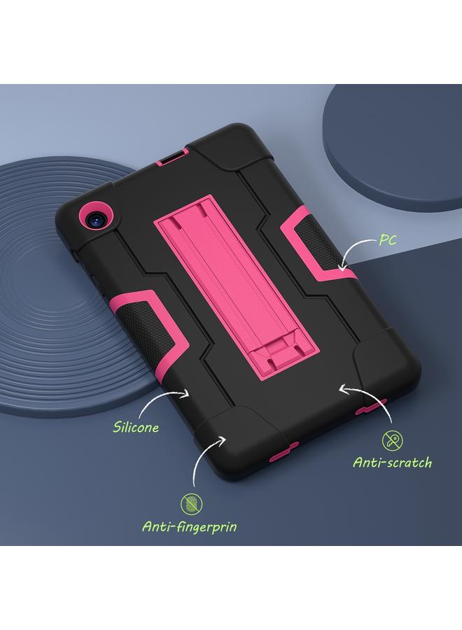 erorex Case For TCL Tab 8 LE / WiFi Contrast Color Silicone Hybrid PC Tablet Case with Holder  - Image 2