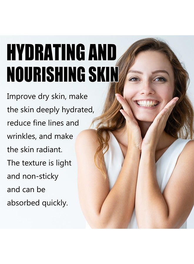 OUHOE Glutathione Face Cream - Facial Dark Spots Remover 2% Glutathione Face Cream Whitening Moisturizing Facial Cream Face Moisturizer Facial Skin Care Cream Intensive Lightening Facial Cream 20g - Image 3