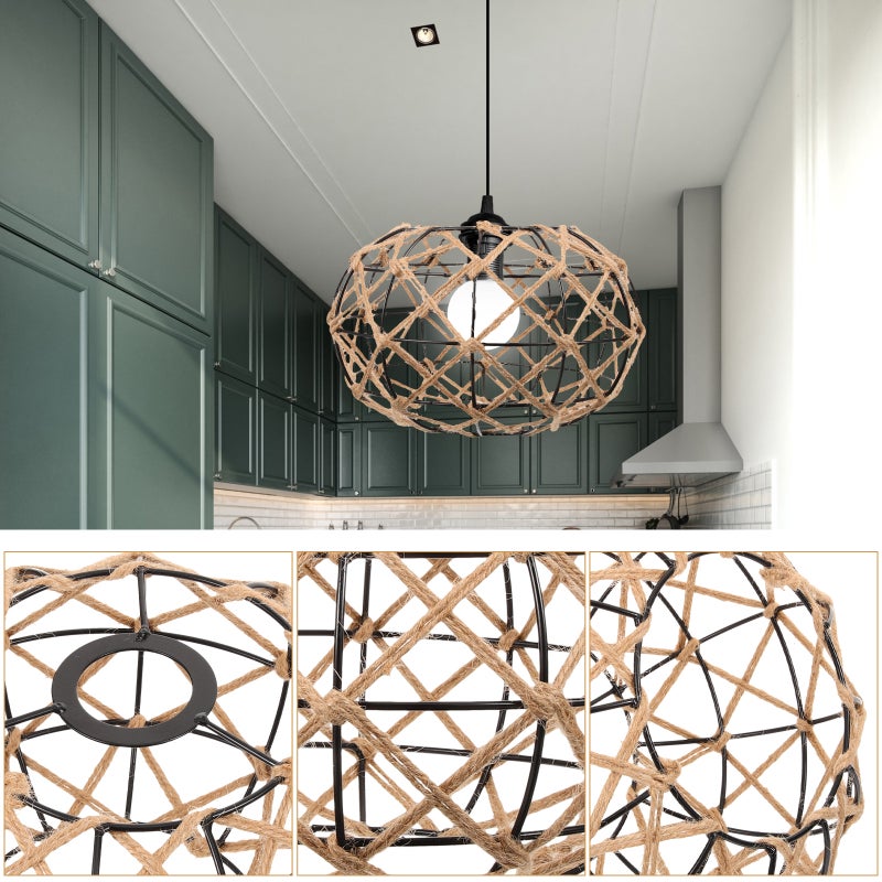 🏠 هيكل ظل خفيف بتصميم ريفي لغرفة النوم وغرفة المعيشة بأجواء خالية من الوهج - Image 3
