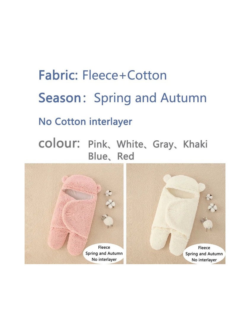 BAIG Baby Sleeping Bags Thicken Newborn Baby Wrap Blanket Winter Warm Newborn Envelope Soft Infant Sleeping Bag 0-9 Months - Image 5