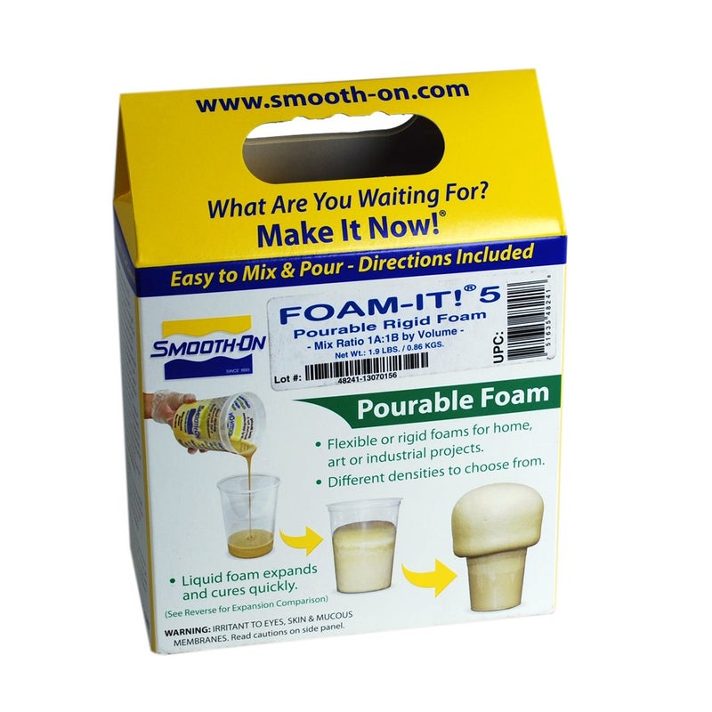 Smooth-On Foam-iT! 5 - Rigid Polyurethane Foam - Pint Unit - Image 2