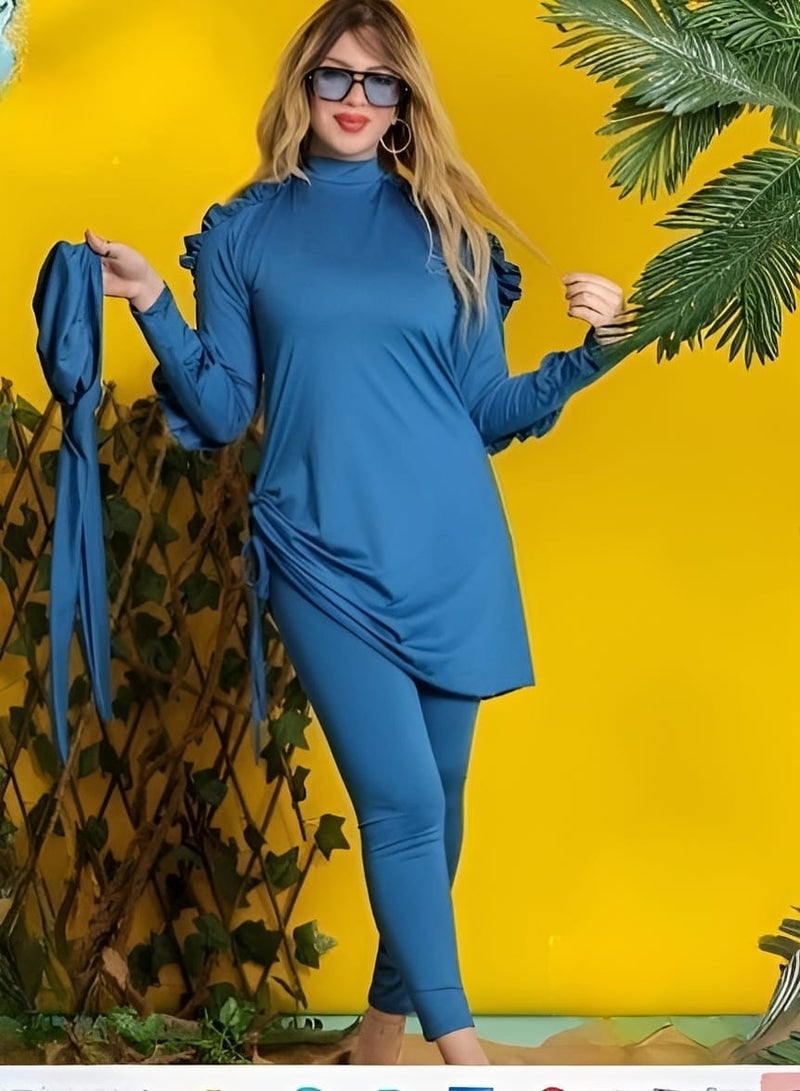 Stylish and Comfortable Burkini Swimsuit - Swim with Confidence and Elegance -XL- - Image 1
