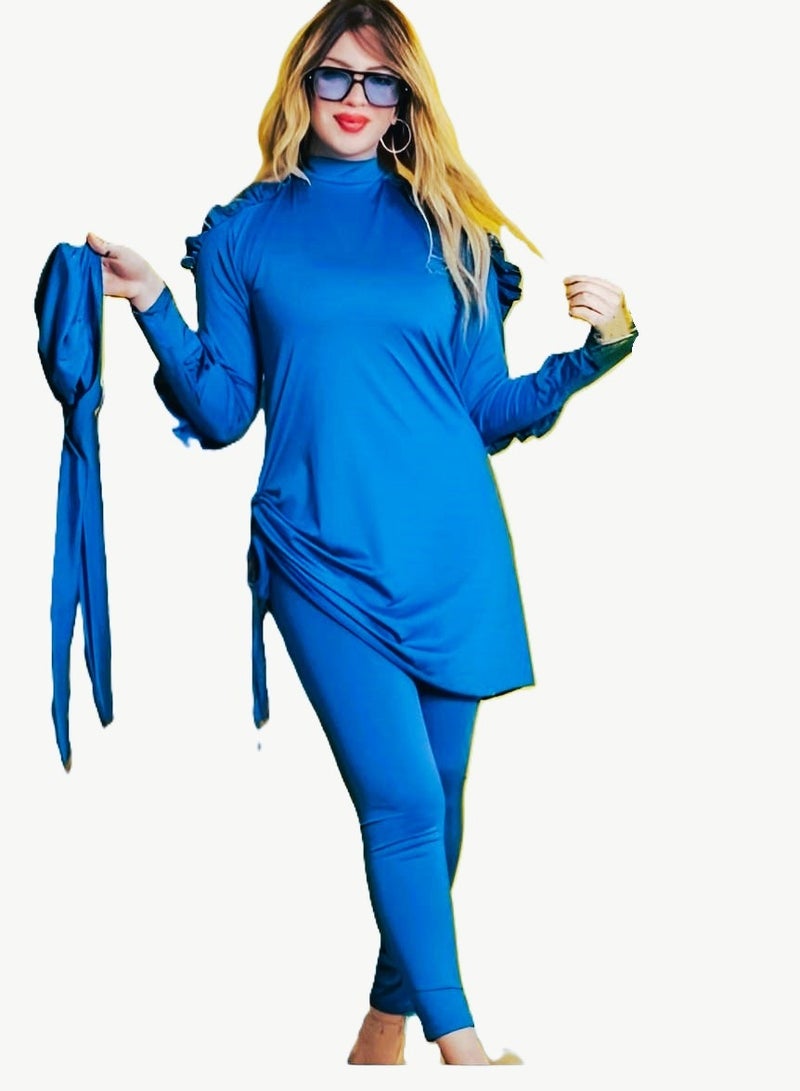 Stylish and Comfortable Burkini Swimsuit - Swim with Confidence and Elegance -XL- - Image 2