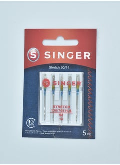 SINGER SINGER STRITCH FABRIC NEEDLES SIZE 90/14 (PACK OF 5 NEEDLE) BRAZIL 