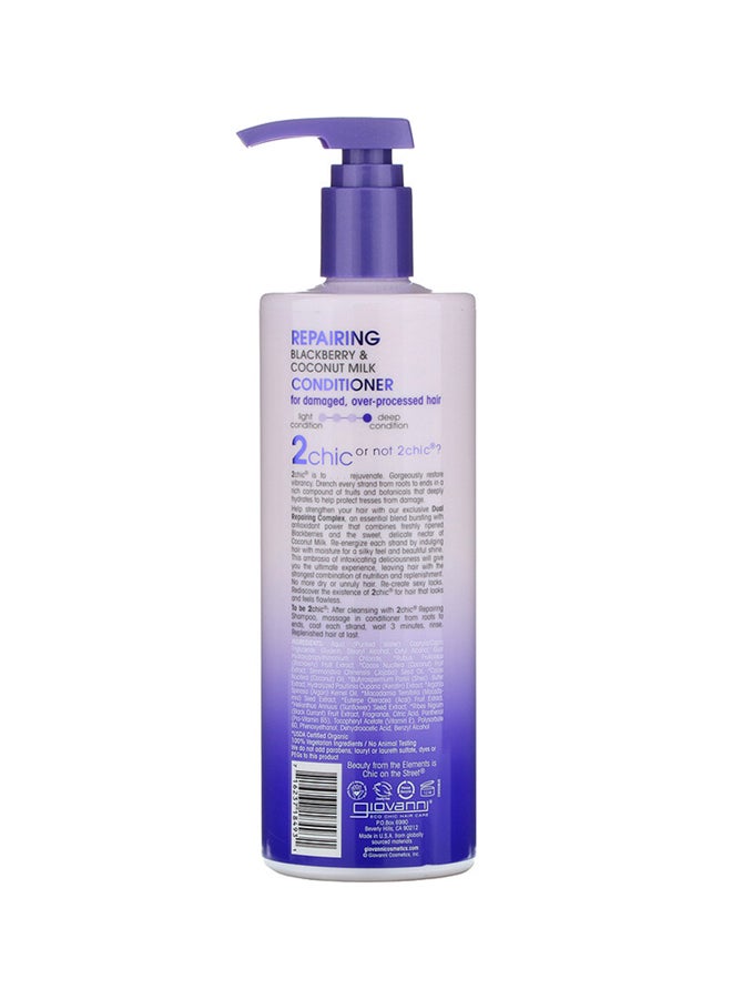 Giovanni 2chic Blackberry And Coconut Milk Repairing Conditioner 710ml - Image 2