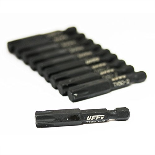 UFFY - 2" Torx 50 (T50) / Star Power Impact Bit 10 pack 1/4 Hex - Image 4