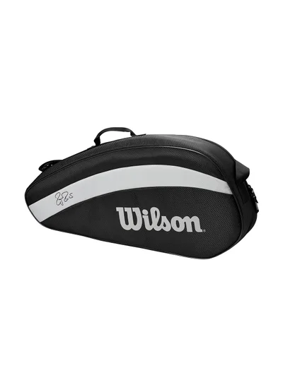 Wilson Fed Team Tennis Racket Bag, Adults, Holds up to 3 Rackets