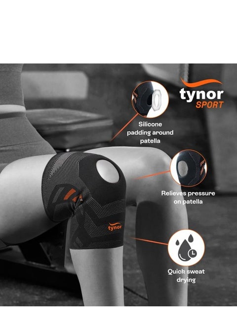 Tynor Knee Cap Air Open Patella Gym and Sports
