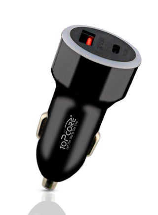 Car Charger Fast Charging Dual USB Car Plug Adapter Car Charger Type C Compatible with iPhone 15 Pro Max/15 Pro/15/14/13 Pro Max/12/11, iPad Pro/mini 6,Samsung S23/S22, Huawei Mate20,etc Black - pzsku/Z1982C021A2E5A956370BZ/45/1746227586/2f5acfd0-9a9c-40f9-ae36-4b8a8d9dd4a8