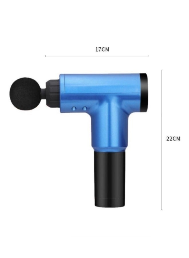 Massage Gun, Rechargeable Electric Fascia Gun, Handheld Electric Body Massager, Powerful Brushless Motor, One-click start, 6-level High-frequency Vibration, for Muscles Relax and Pain Relief - Image 2