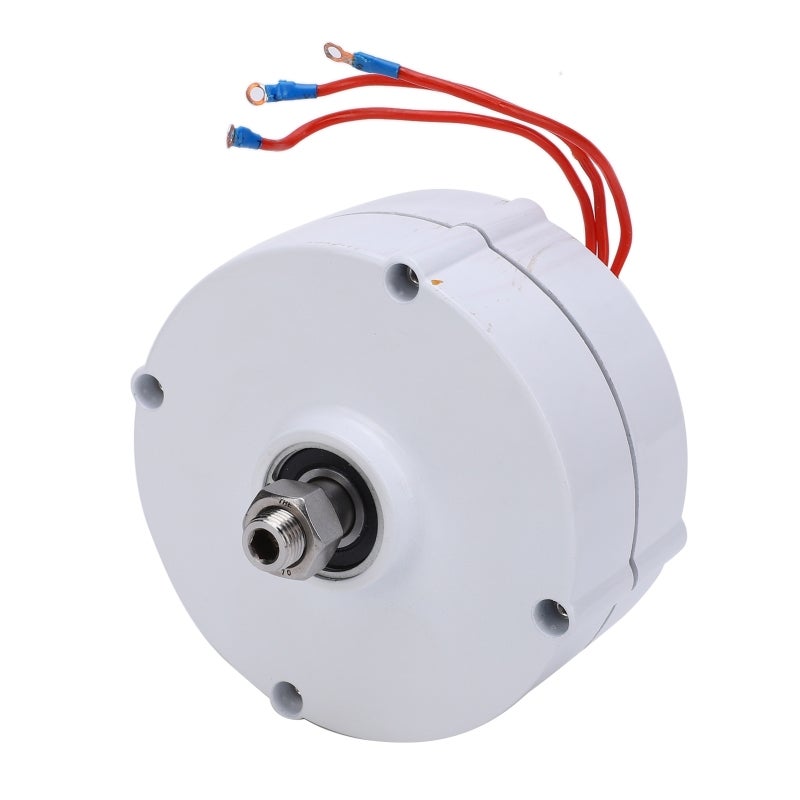 Permanent Magnet Generator: NdFeB Magnet Pure Copper Wire Winding - Low Starting Resistance Torsion Gearless Direct Drive Low-Speed AC Alternator for Off-Grid Industrial Wind Turbine Use - Image 2