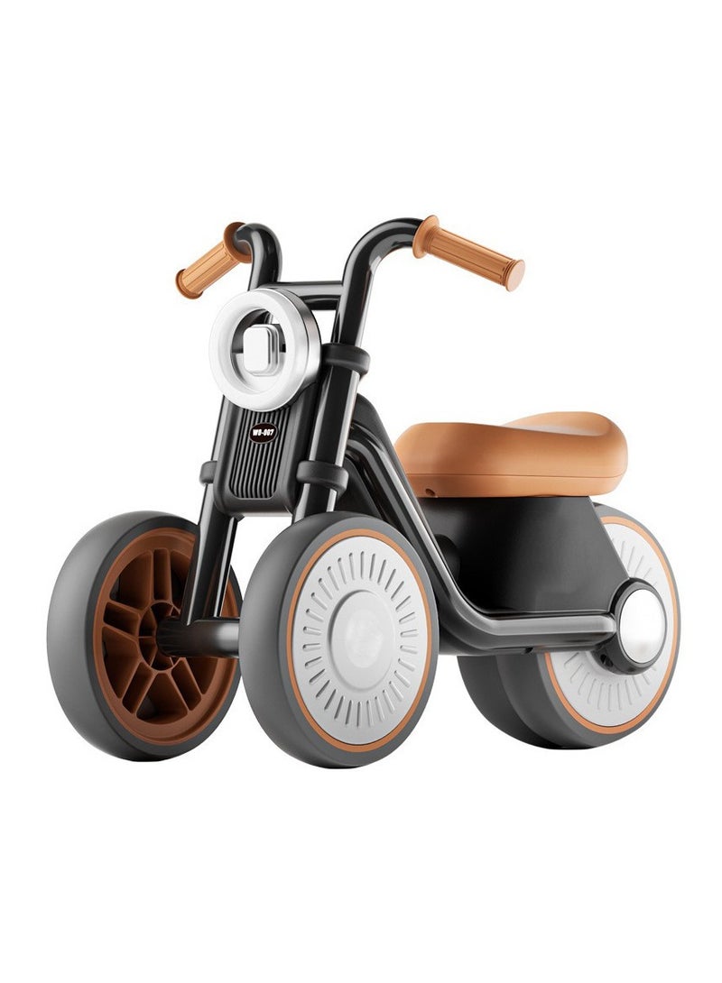 1-3 Years Old Pedal-Free -Wheel Toddler Balance Car, Toddler Scooter, Toddler Car with Glow-in-the-Night and Music，Balance Bike Can As Birthday Gifts, Christmas Gifts