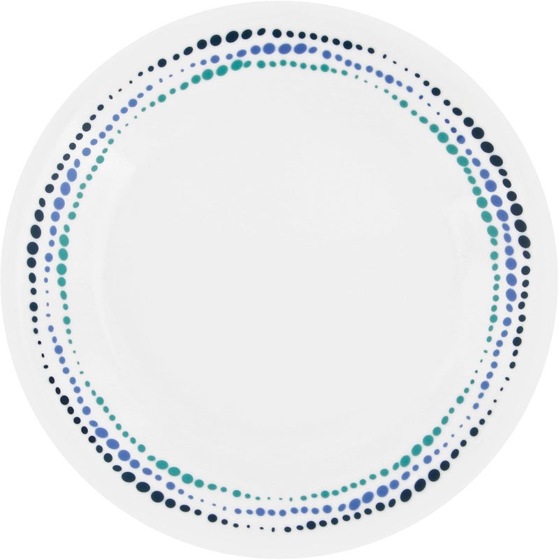 Corelle Ocean Blues Chip  Break Resistant 12pc Dinner Set Service for 4 2794 x 1238 x 2667 cm 12 Count - Image 4