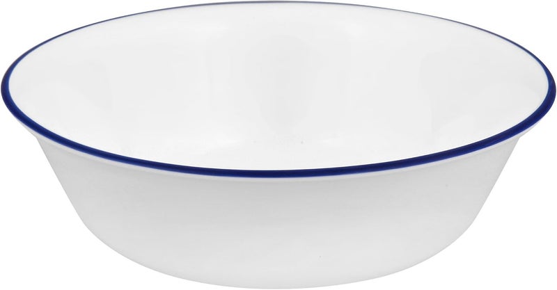 Corelle Ocean Blues Chip  Break Resistant 12pc Dinner Set Service for 4 2794 x 1238 x 2667 cm 12 Count - Image 5