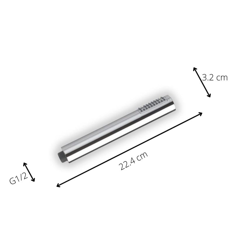 ZAP HS003 Cube Series High Pressure Hand Shower Universal Wand Shower Heads ABS Chrome Finish With Hose Pipe Holder - Image 5