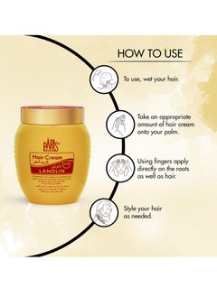 Paris Collection Lanolin Hair Cream 475ml (Pack Of 2)  - Image 2
