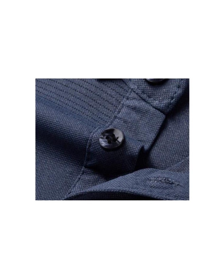 CARTELO Men's Loose And Breathable Short Sleeved T-Shirt Polo Shirt  - Image 2