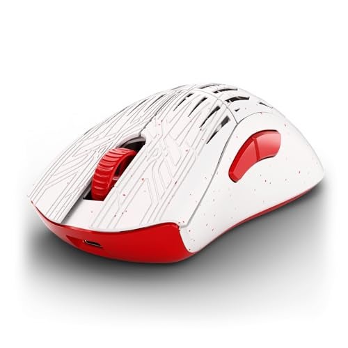 PWNAGE Stormbreaker Carbon Fiber MAX CF Wireless Gaming Mouse 8kHz - 45grams Ultralight Esports Pro Gamer Flawless Professional PAW3950 Optical Sensor 36k DPI - 8000Hz - Large Ergo -Frost Fire - Image 3