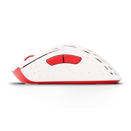 PWNAGE Stormbreaker Carbon Fiber MAX CF Wireless Gaming Mouse 8kHz - 45grams Ultralight Esports Pro Gamer Flawless Professional PAW3950 Optical Sensor 36k DPI - 8000Hz - Large Ergo -Frost Fire - Image 4