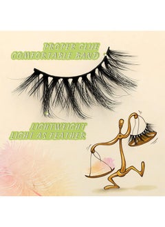 FARRED Wholesale Faux Mink Lashes Bulk 50 Boxes 10 Styles Eyelashes Volume Lashes 10 Portable Individual Boxes 1020Mm Mixed Natural Look Lash 3D False Eyelashes  - Image 3