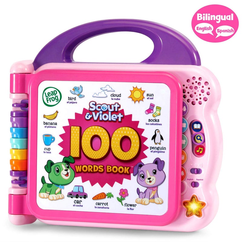 LeapFrog Scout and Violet 100 Words Book, Purple - Image 2