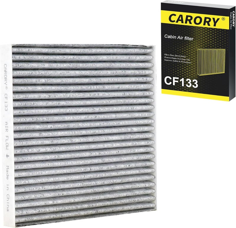 Carory Cabin Air Filter w/Activated Carbon for Toyota Corolla (2002-2008), Matrix (2003-2008), Chirey: Omoda 5 (2023), Tiggo 4PRO (2023-2024), OE# 88568-02020, CF10133, XC35491, C35491 - Image 1