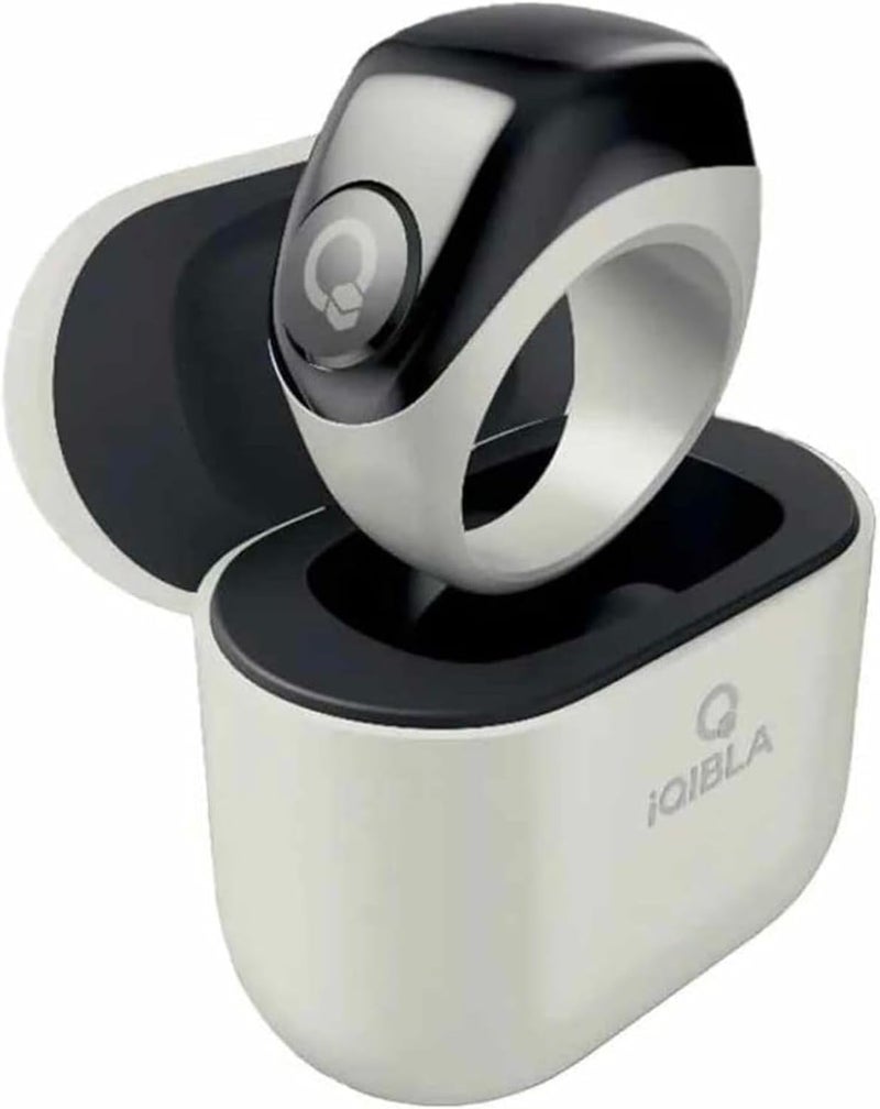 Zikr Ring Juud Tasbih 3-in-1 Flex Lite Smart Tasbih Zikr Ring Counting With 3 Compatible Sizes(18mm/ 20mm/ 22mm) | 2-5 Prayer Reminder, 3 Tasbih Reminder, BT Connectivity - Image 1