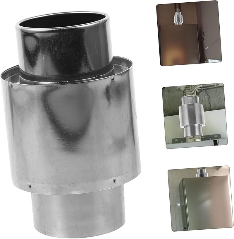 Metal Windproof Hood Vent Connector For Gas Water Heater Stable Hot Water Supply - Image 5