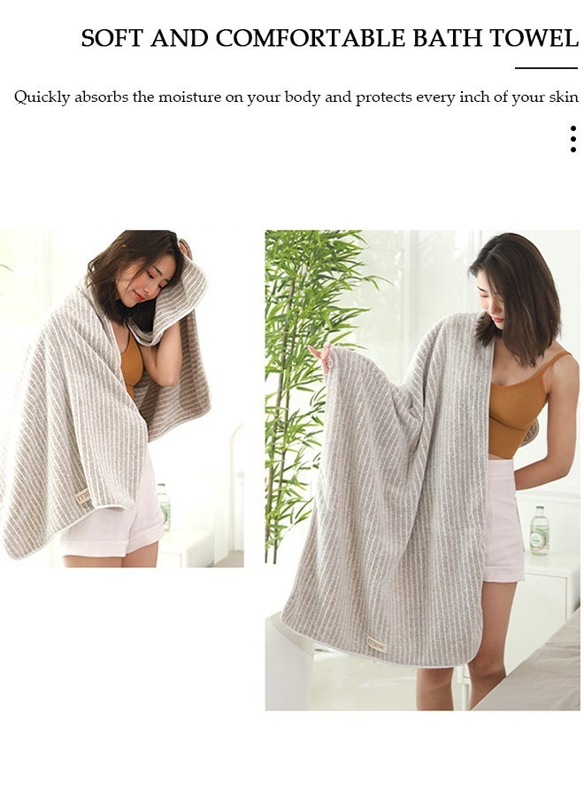 DUNISO Wearable Bath Towel,Women's Soft & Comfortable Body Wrap Button Design,Super Absorbent Water to Quick Drying Body Spring Summer Bath Towel for Women - Image 5