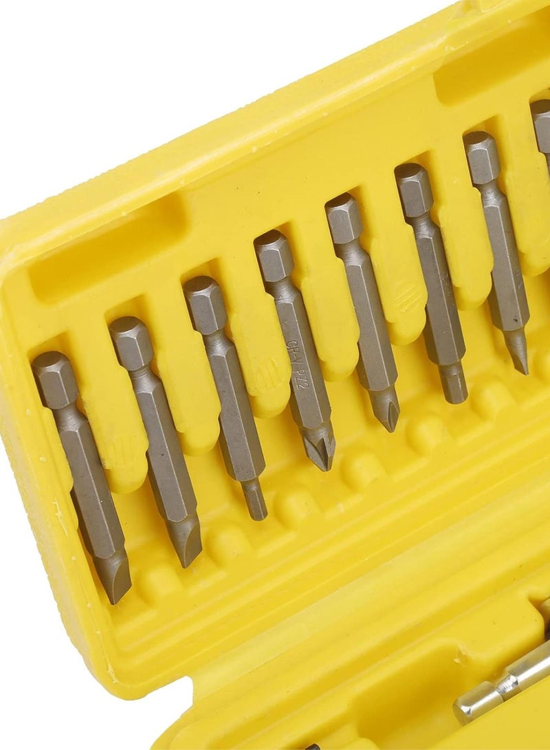 GGOOT Screwdriver Bit Set, High Speed Steel Bits Cross or Slot Countersunk Drill Hardware Tool for Household Maintenance and Repair  - Image 5