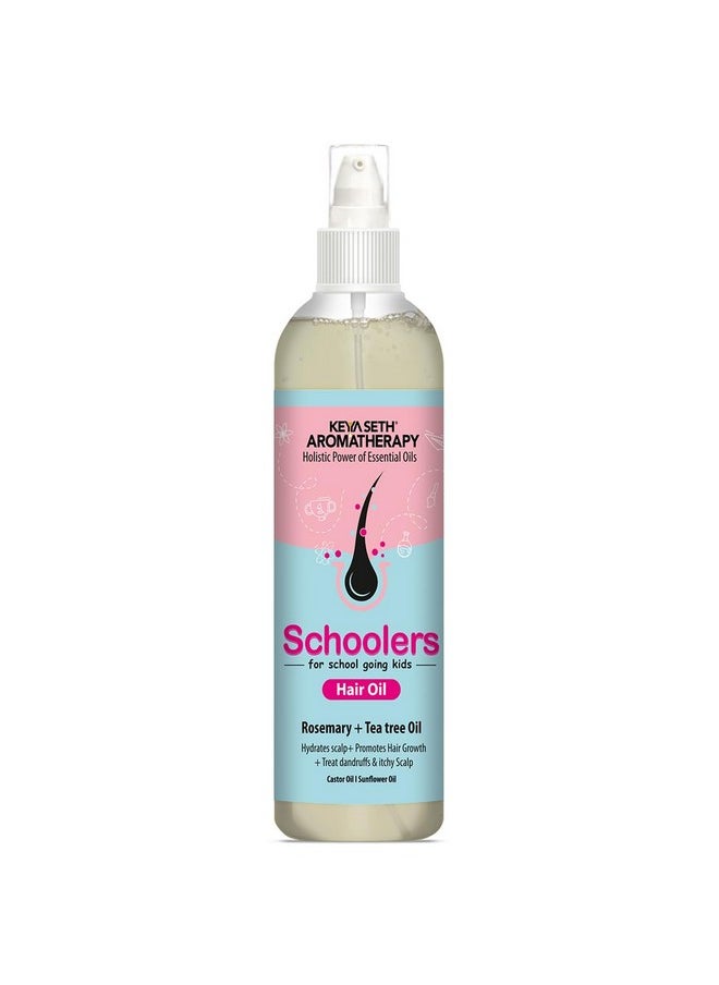 Keya Seth Aromatherapy Keya Seth Aromatherapy Schoolers Hair Oil For School Going Kids Girl & Boy With Rosemary & Tea Tree Oil Strengthens & Promotes Hair Growth 200Ml  - Image 1