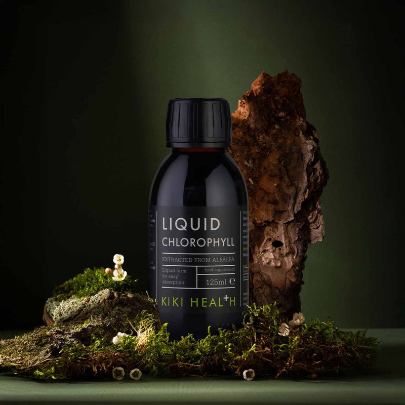 KIKI Health Liquid Chlorophyll Extract From Alfalfa 125ml | Plant-Based | Energy, Detox & Digestive Support, 4.22 fl oz - Image 5