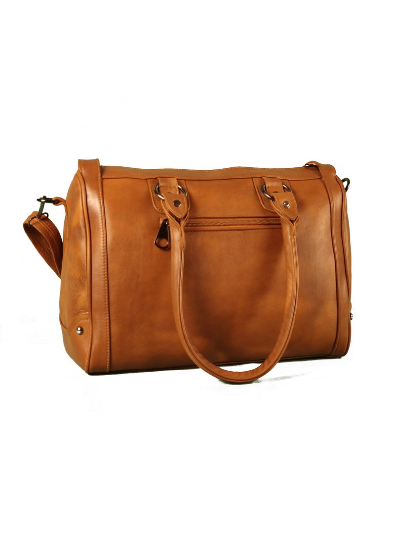 LEATHERIA Classic Genuine Leather Handbag for women - Large Size  - Image 2
