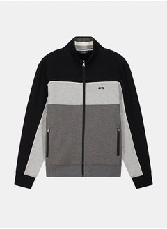 Regular fit tricolor zipped sweatshirt - pzsku/Z19839DCCB397F4B72157Z/45/_/1733255501/023bb4b9-d99d-4a8f-98bb-31e6f133efe6