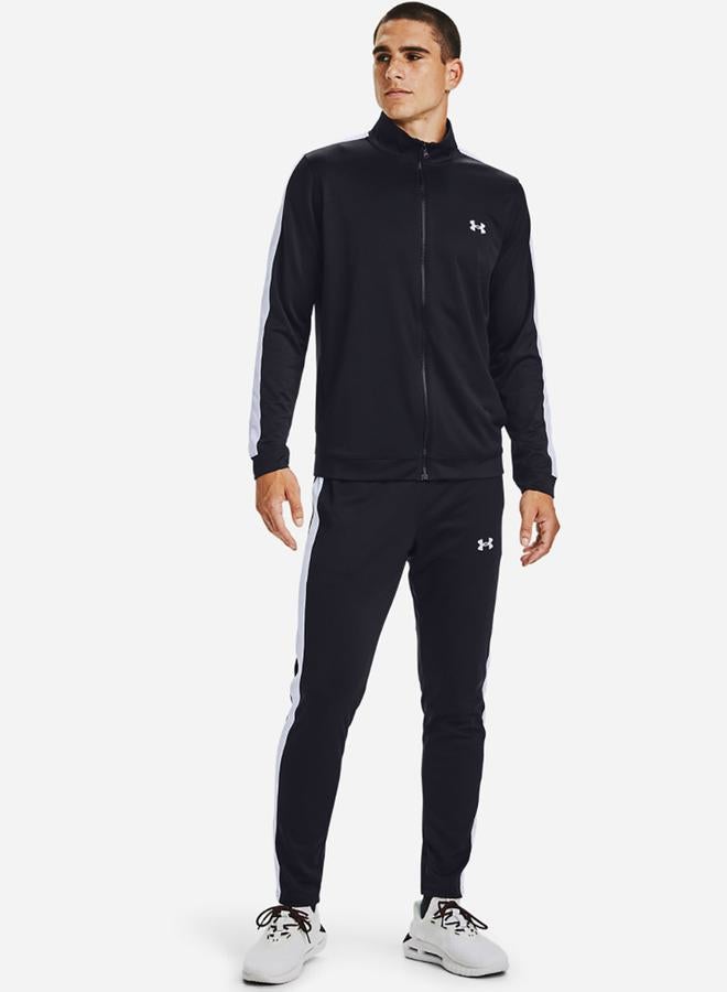 UNDER ARMOUR Side Striped Detail Knit Track Suit - Image 1
