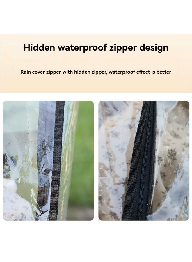 إم مياويان غطاء المطر لعربة الأطفال غطاء للرياح والمطر معطف للرياح والمطر إكسسوارات عربة الأطفال - Image 5