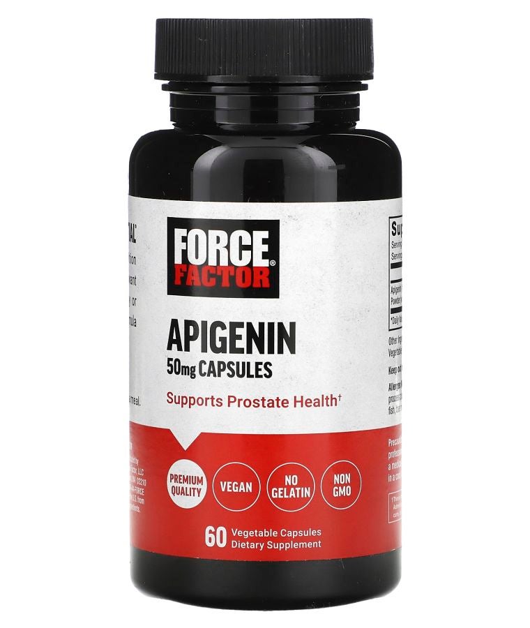 Force Factor Apigenin 50 mg 60 Vegetable Capsules