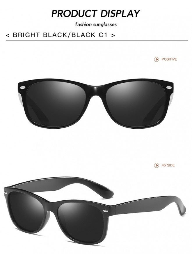 Men's and women's retro sports fashion anti-ultraviolet sunglasses goggles sunglasses - Image 4