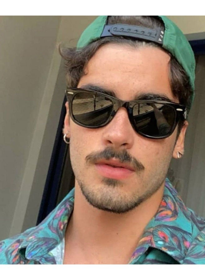 Men's and women's retro sports fashion anti-ultraviolet sunglasses goggles sunglasses - Image 2