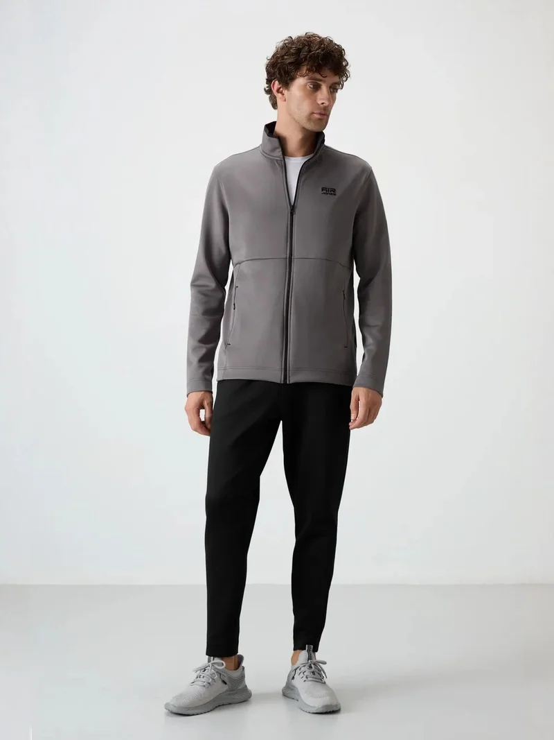 تومي لايف TOMMY Men's Polyester Scuba Active Set With Zip Collar