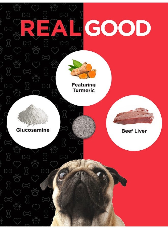 Horbäach Glucosamine for Dogs | 150 Chews | Hip and Joint Supplement for Dogs | Glucosamine, Chondroitin, MSM, Turmeric and More | Non-GMO & Gluten Free | by River & RULA - Image 5