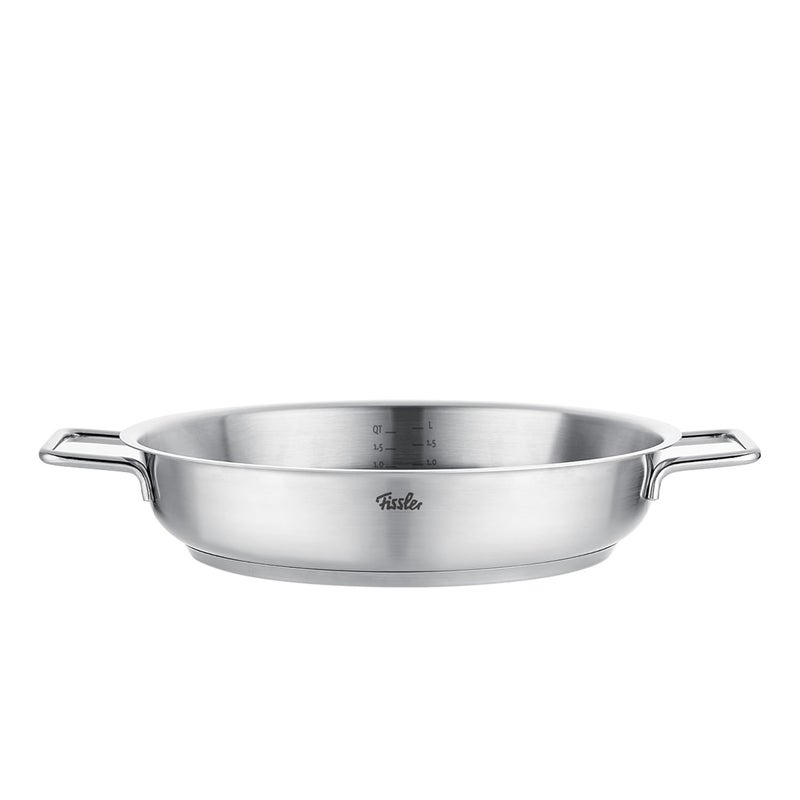 Fissler Pure Collection ServingPan Frypan 11 StainlessSteel Made in Germany Induction