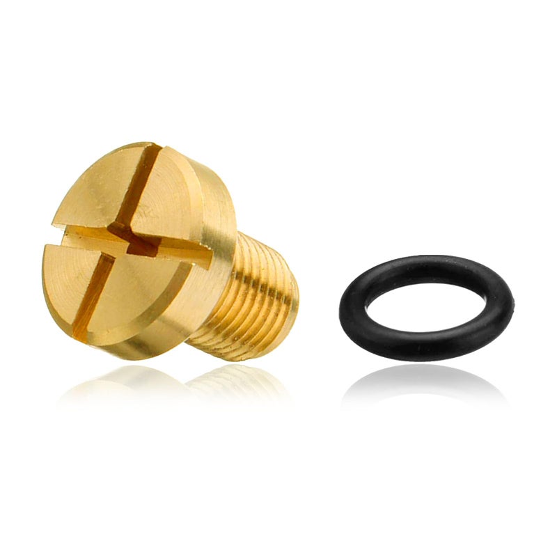 Hirificing Coolant Expansion Tank Bleeder Screw for BMW 17111712788 Coolant Air Bleeder Screw Radiator Bleeder Kit with Rubber Oring Reservoir Plug for BMW X1 X3 E46 E92 E90 E36 E39 Mini Cooper